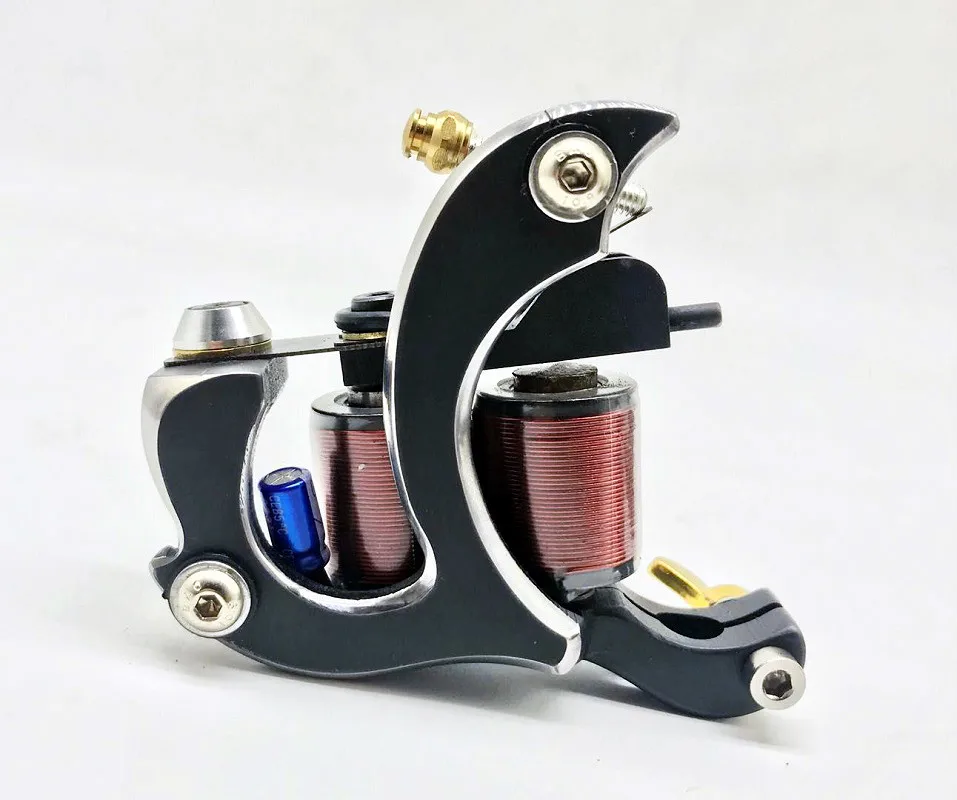 

Power Dragon Top Quality Cobra Pure Hand Made 12 Wraps Coil Tattoo Machine Liner Shader Free Shipping
