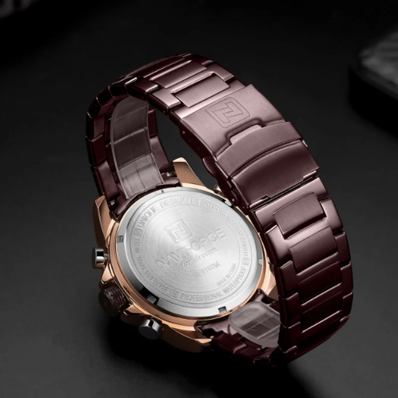 Men's Sports Quartz Watch Waterproof Night Light big Dial Watch Double Electronic Fashion Steel Belt Double Machine Core Watch
