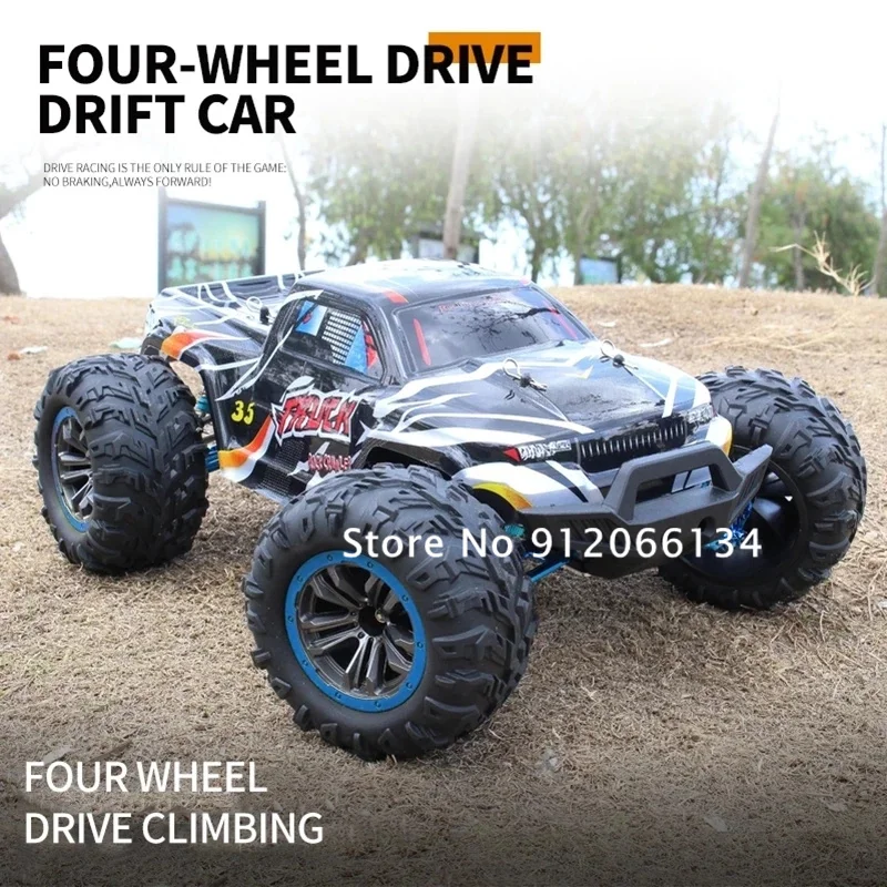 1:10 80KM/H Off-road Brushless Racing Drift 4WD RC Car 200M Metal Hydraulic Shock Absorber Climbing RC Buggy Truck Adult Toys 2