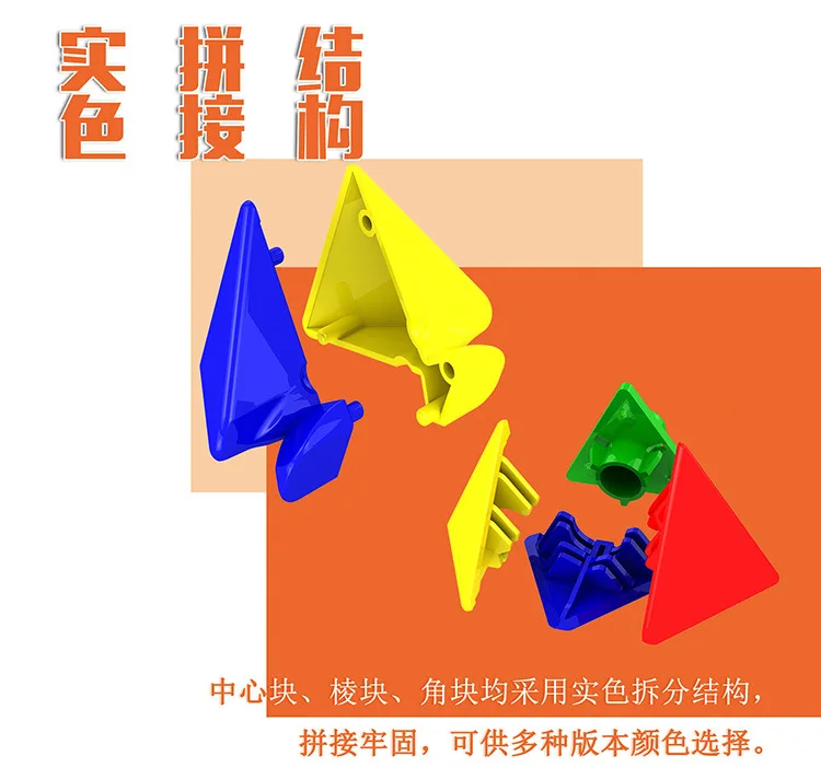 [Yongjun Farsighted Dragon Pyramid] YJ профессиональный игровой кубик в форме трехслойной пирамиды развивающая игрушка