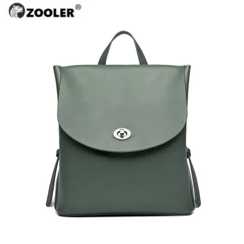 

ZOOLER Limited COW /Skin leather backpack Women Genuine Leather bags bagpack backpacks сумка женская 2020 travel Bags Elegant