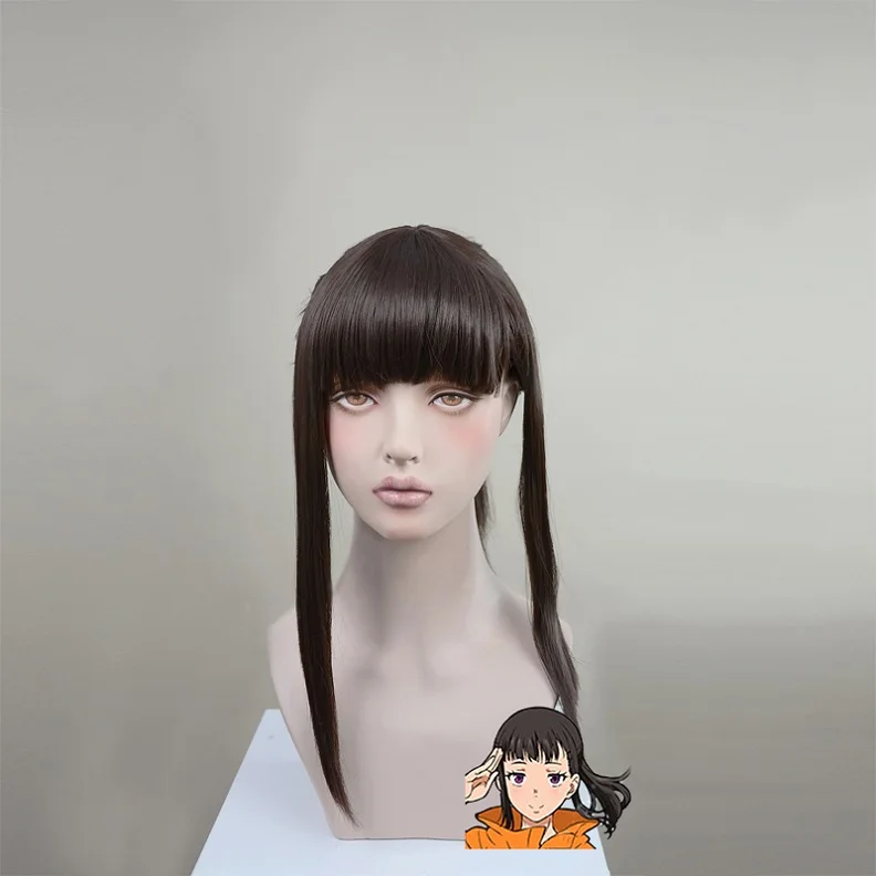Парик для косплея Fire Force Maki Oze |