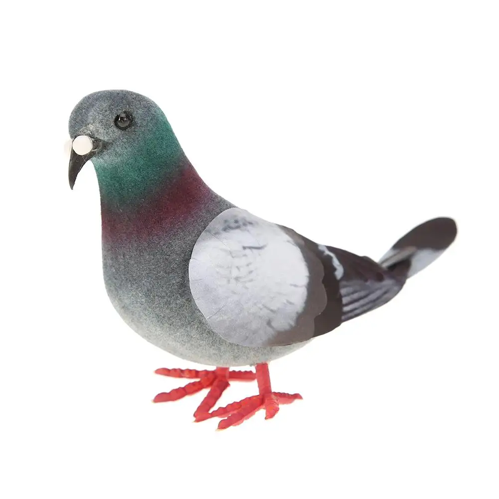 Simulation Decorative Foam Pigeon Model Fake Artificial Imitation Bird Garden Ornament Wedding Decoration