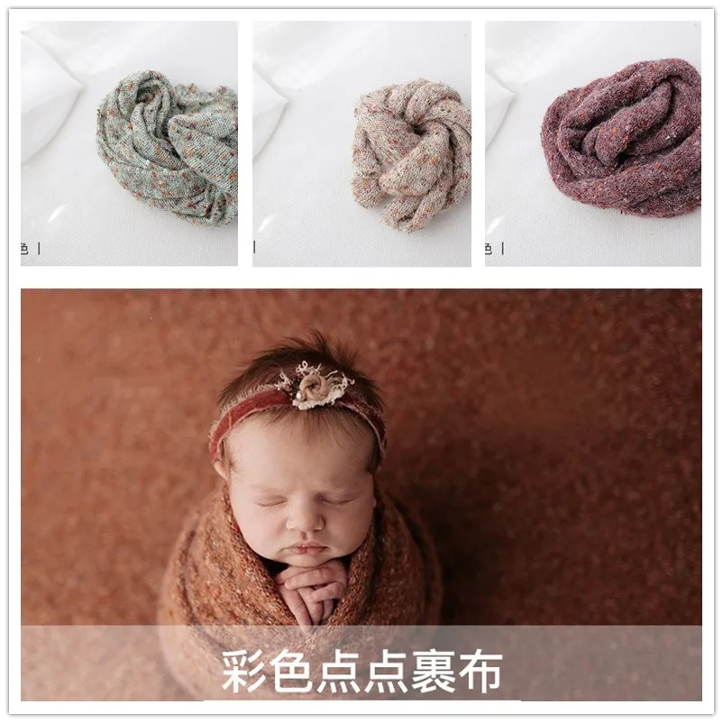 baby photo props color little wrapping cloth  studio bebe  blanket clothing  newborn photography props new