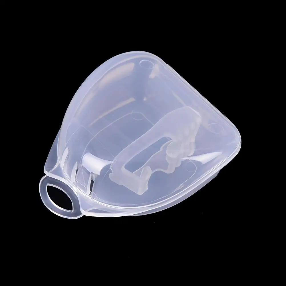 New Silicone Dental Mouth Guard Stop Teeth Grinding Bruxism Eliminate Clenching Sleep Aid for for Boxing Basketball