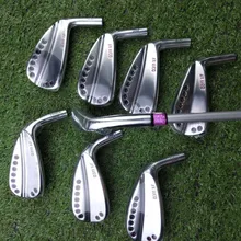 Клюшки для гольфа 113XF gen2 набор утюгов 4-9WG утюги для гольфа 8 шт. R/S гибкий стальной графитовый Вал с головкой DHL