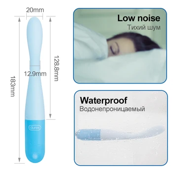Durex Play Slim Vibration for Women Soft Sex Toys for Female Vagina Clitoris G-Spot Stimulator Massager Adult Sex Products 4