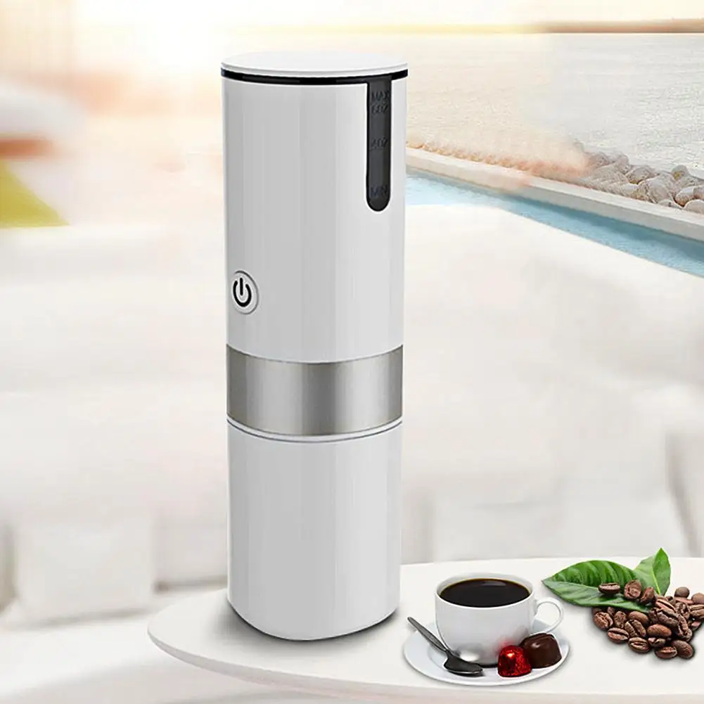 

2 in 1 Portable Fully Automatic USB Electric Capsule Coffee Maker Machine Cup Mini Espresso for Lightweight Home Car Travel