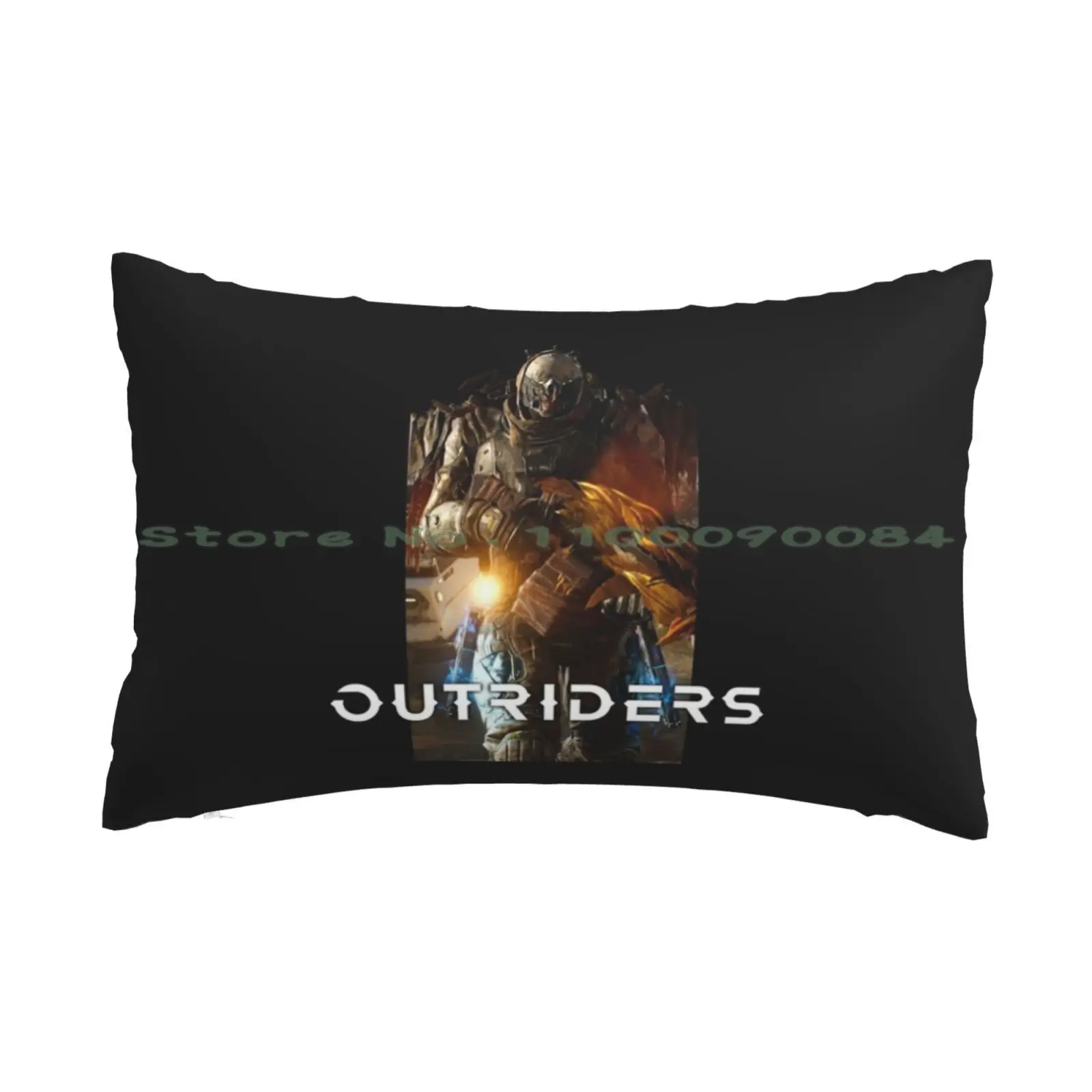 Federa Per Cuscino Outriders Isterator 20X30 50*75 Divano Camera Da Letto Mox Suzie Q Gioco Per Videogiochi Cd Projekt Stadia 2077 Aggiornamento
