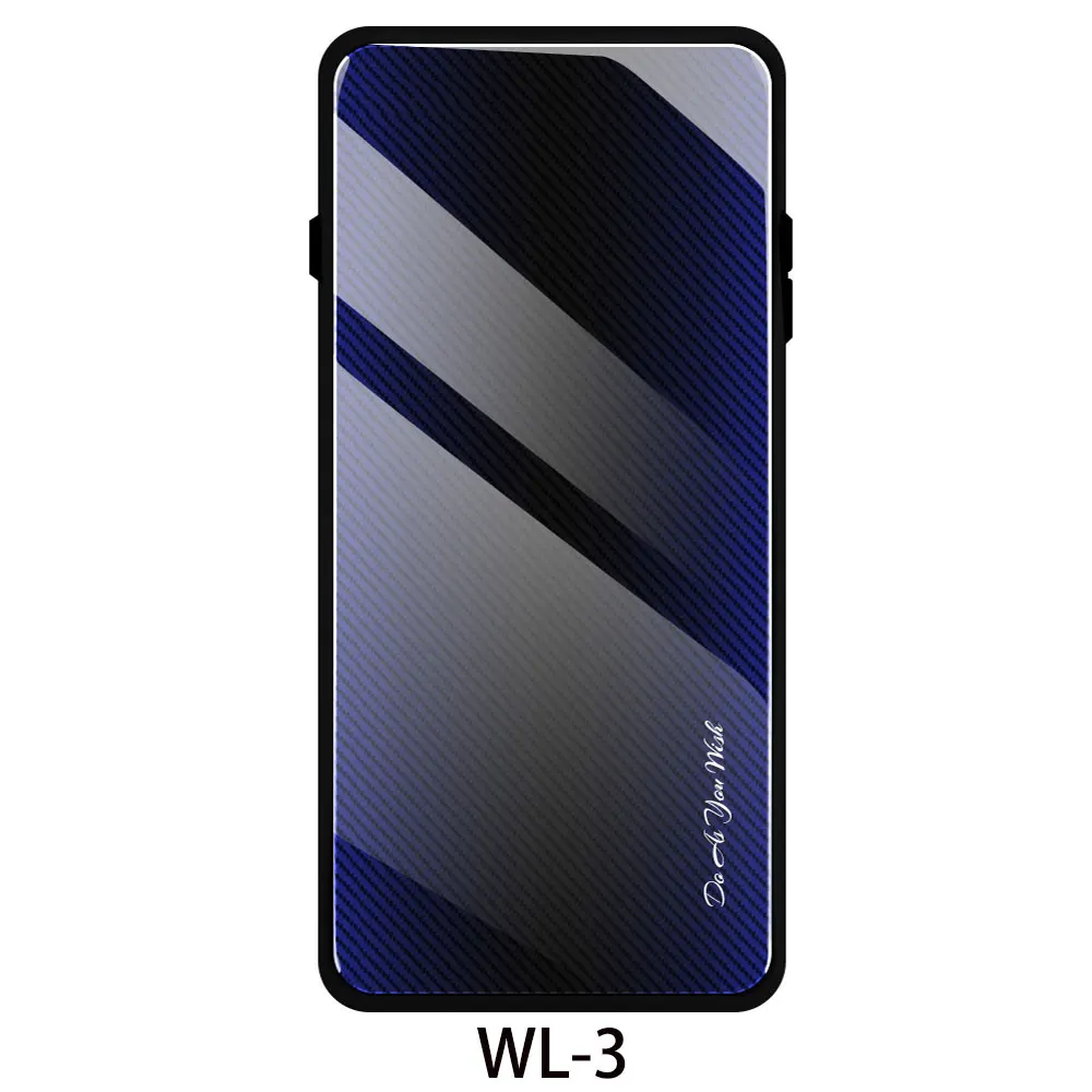 ML-3 Чехол для huawei Nova 5T T5 Nova5T YAL L21 L61D текстура закаленное Стекло задняя Красочная обложка YAL-L21 YAL-L61D YAL-L71A оболочки - Цвет: ML-3