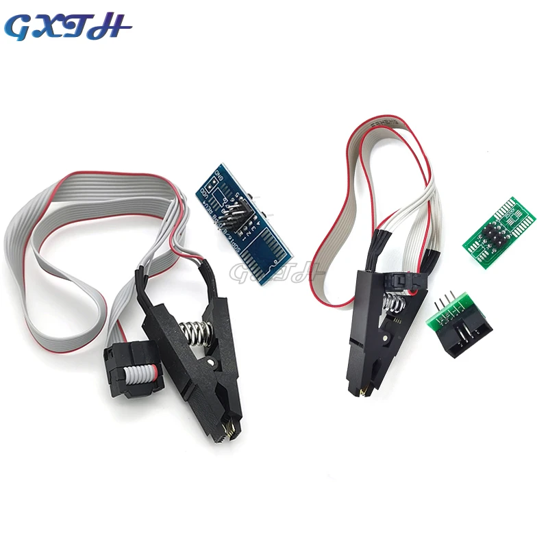 Зажим для зажигания EEPROM 93CXX / 25CXX 24CXX + 2 адаптера | Инструменты