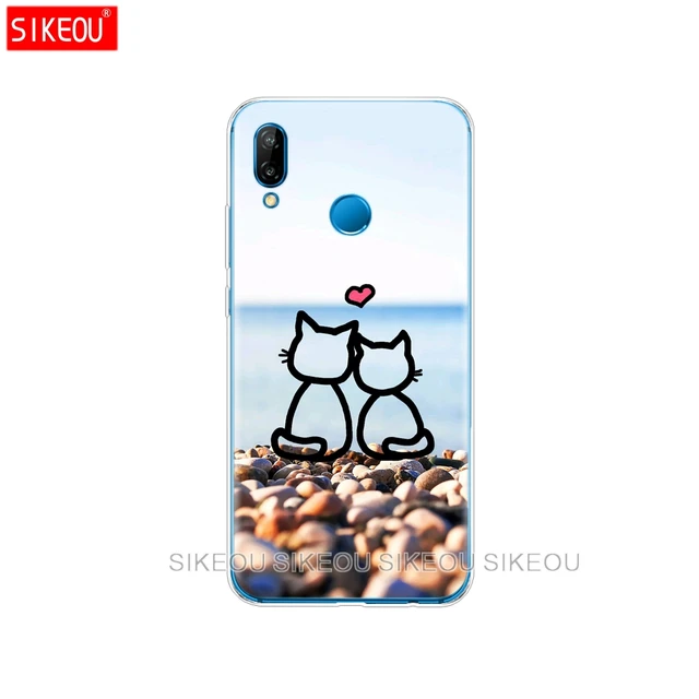 case for huawei P20 LITE case cover for huawei p20 pro case back cover silicon 360 full protective P 20 Lit Coque etui clear cat 33961