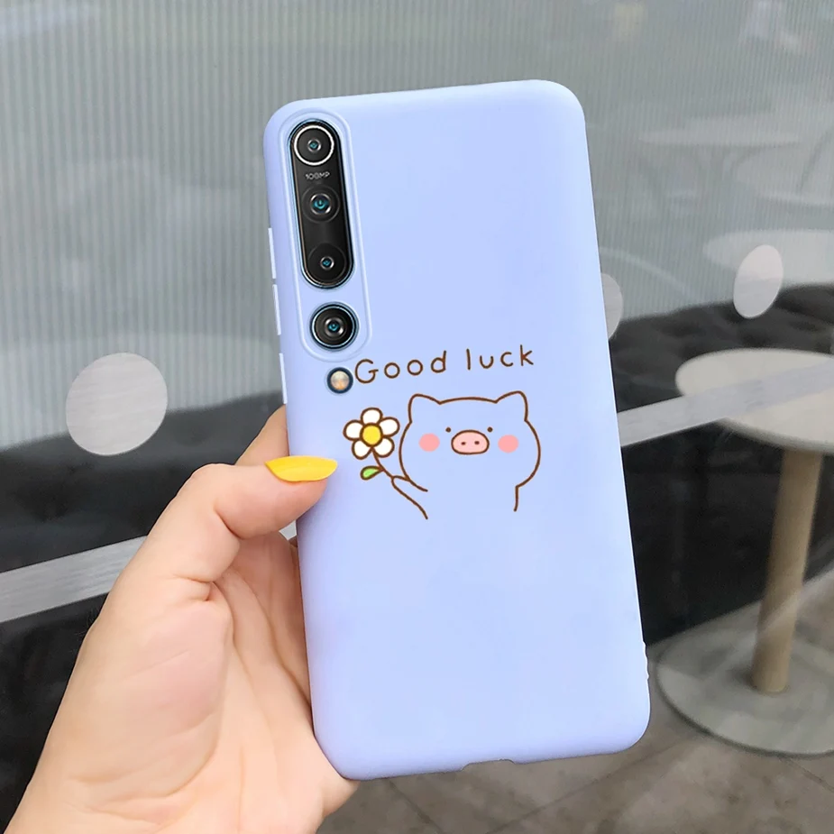 Cute Fashion Candy Painted Soft Silicone Cover – Enhanced Protection Phone Case