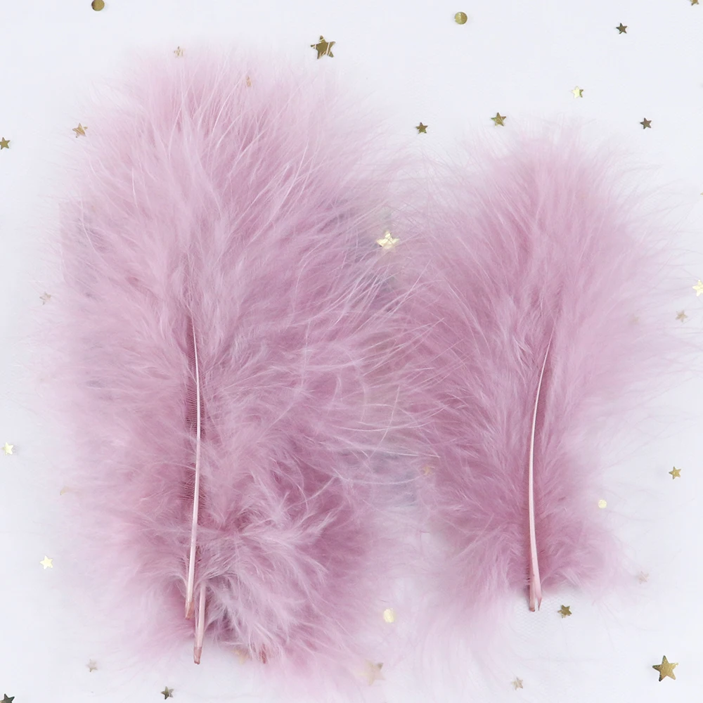 Sionhiuo – Boa En Plumes De Dinde Rose – 2 Mètres – Accessoire De Fête, Déguisement, Mariage, Halloween, Cosplay