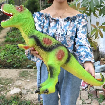 

50cm Big Size Dinosaur Model Shark Plastic Puppets Tyrannosaurus Rex Velociraptor Jurassic Worlds Park Dinosaur Toys for Kids