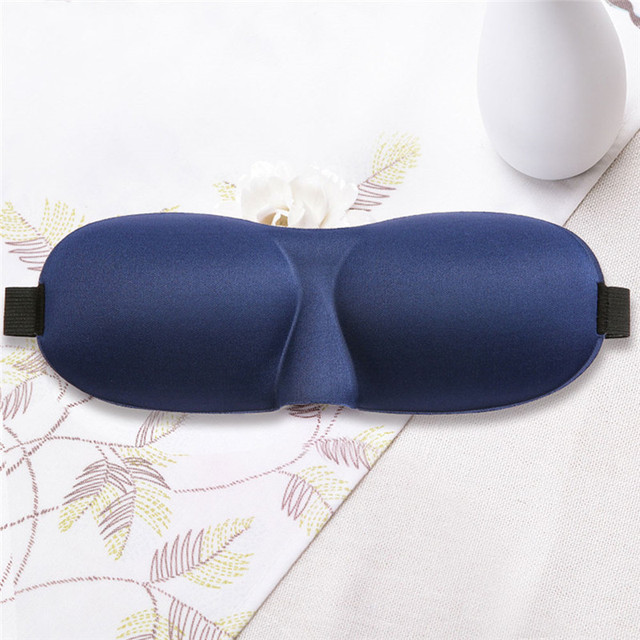 3D Sleep Mask Natural Sleeping Eye Mask Eyeshade Cover Shade Eye Patch Women Men Soft Portable Travel Eyepatch #245325