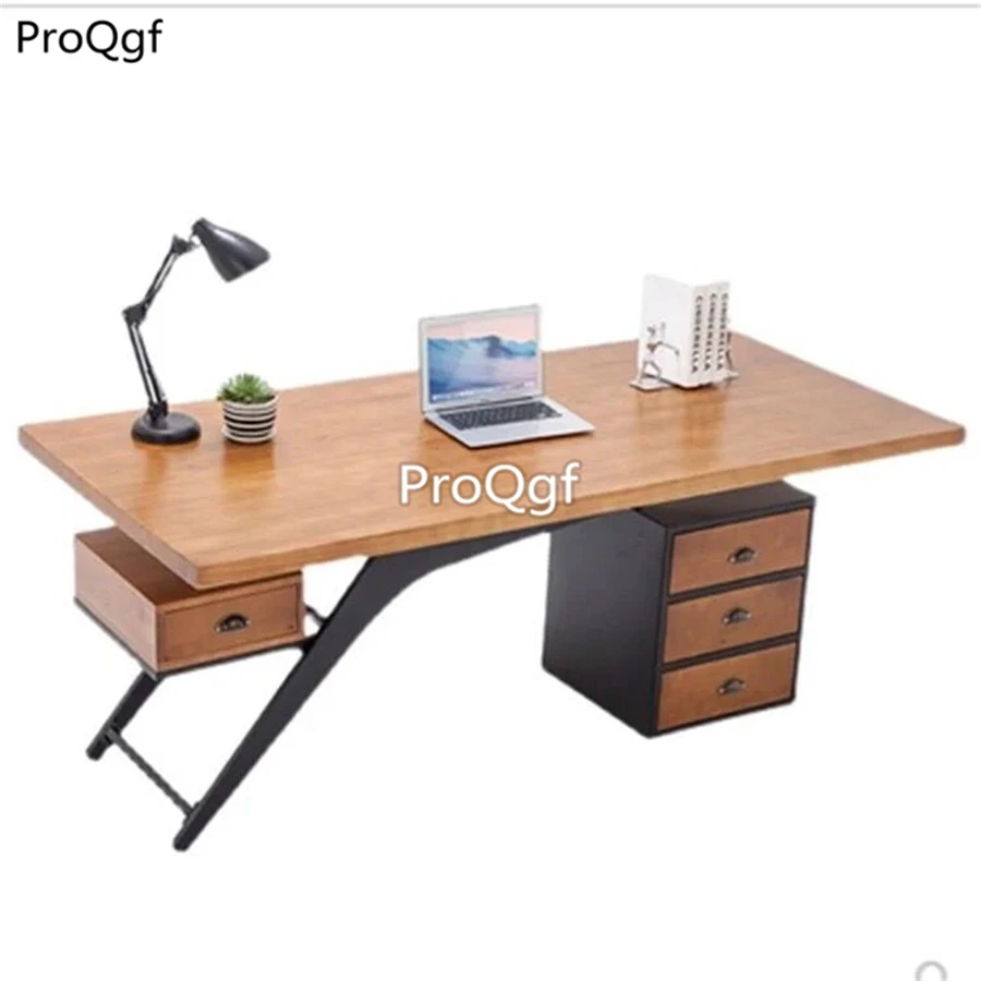 Description Picture 2 of itemProdgf 1Pcs A Set Boss Loft Wood Modern Office Table Desk(no chair)