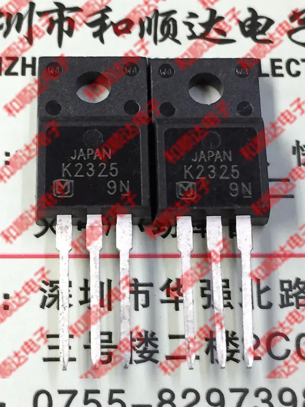 /5 предметов в лоте, 2SK2325 K2325 TO-220F 600V 3A