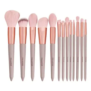 

13 Pcs Makeup Brush Set Beauty Tools Eye Shadow Foundation Powder Eyeliner Fashionable Makeup Brush Safe Non-toxic TSLM2