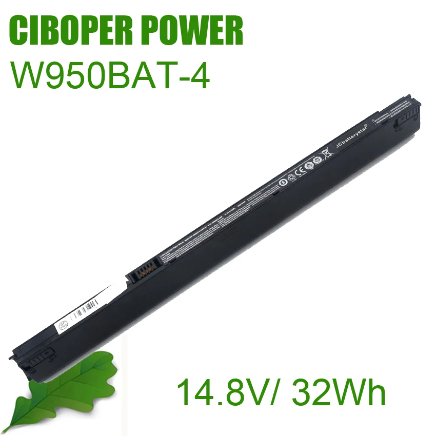 

Новая Оригинальная Аккумуляторная батарея для ноутбука CP, 14,8 в, 32 Вт-ч, для 6-87-W95KS-42F 6-87-W95KS, 4ICR18/65 годов выпуска