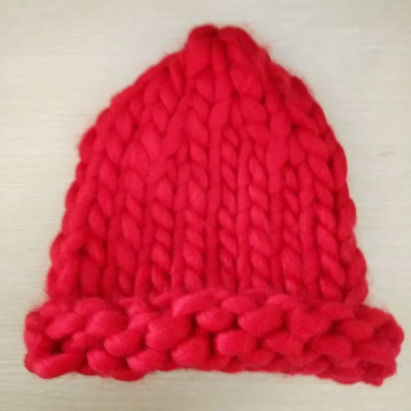 Новая Крупная вязка шерстяные зимние шапки для женщин Pachytene игольчатое плетеное шапочка