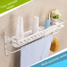 Полотенце для ванной, кухни стеллаж для хранения ультра легкий Алюминий многоцелевые сильную несущую Полотенца полка