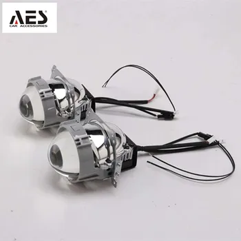 

AES 2.5" LHD Bi LED Projector Lens 6000K universal install Super Bright High Low Beam LED Headlight for Car Retrofit