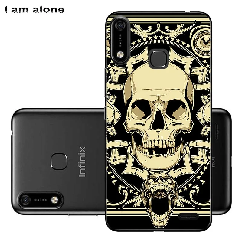 Сумка для телефона I am alone для Infinix Hot 7X624 6,2 дюймов Мягкий ТПУ модные чехлы для мобильных телефонов Infinix Hot 7X624 - Цвет: TPU F25