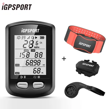 

IGPSPORT IGS10 ANT+ Cycling Computer GPS Bluetooth 4.0BLE IPX7 Waterproof Wireless Bike Backlight Bicycle Speedometer Cadence