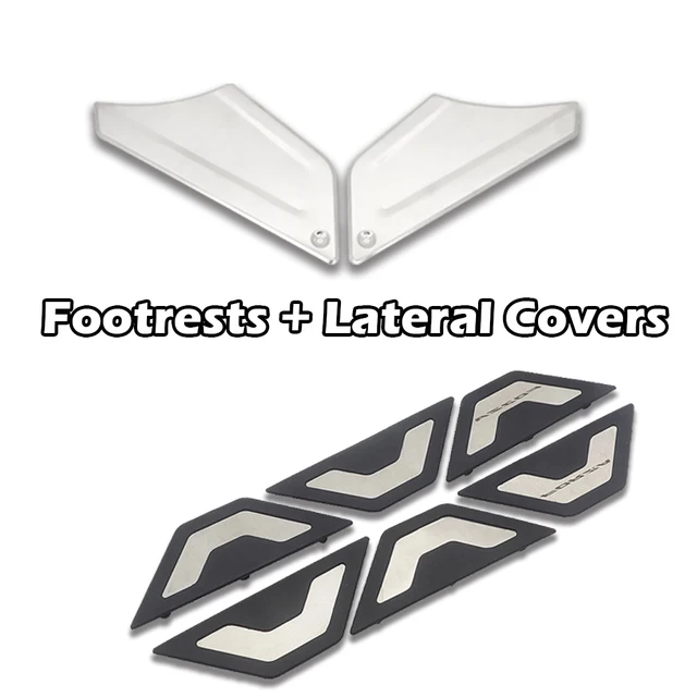 For Honda Motorcycle Accessories NEW Front Foot Pad Side Protection Panel Cover For Forza 750 2021 Motorcycle Guard Plate Full set