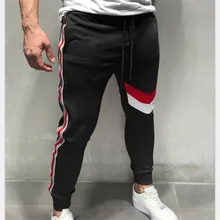 Новинка, спортивные штаны для бега, мужские черные Лоскутные штаны для бега, мужские спортивные штаны в стиле хип-хоп, спортивные штаны для спортзала, мужские спортивные штаны для фитнеса