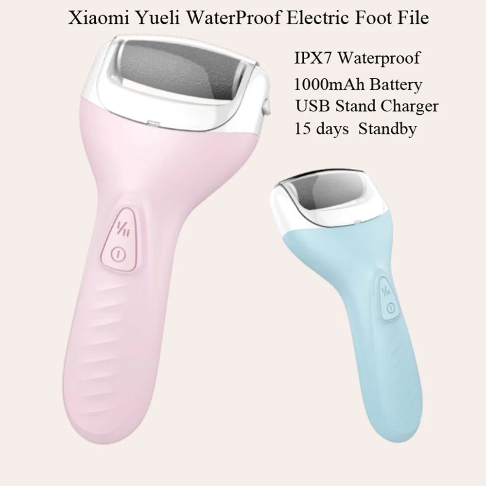 

Xiaomi Yueli Electric Foot File Foot Dead Skin Remover Foot care Tool Pedicure Foot Machine Repair Feet Care Wear Skin Device IP