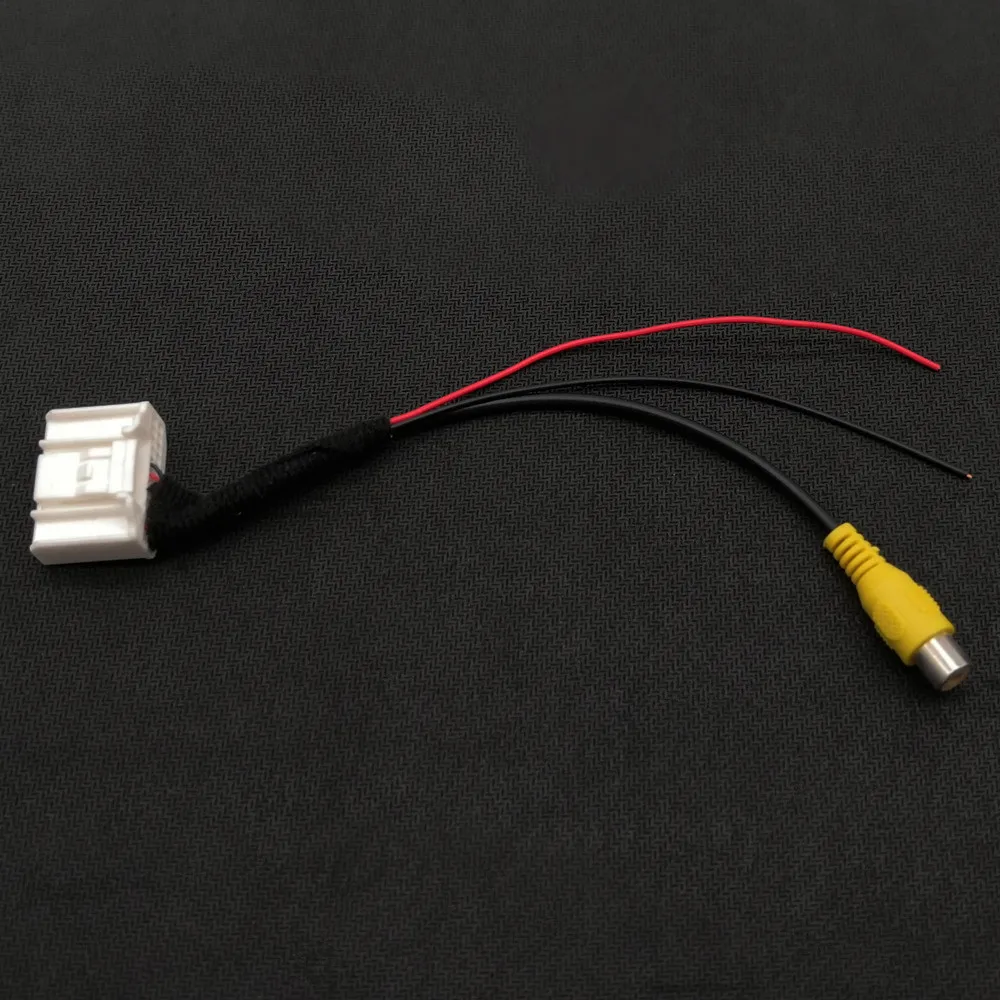 Оригинальный видеовходной выключатель YIFOUM 24Pin переходник RCA для камеры заднего