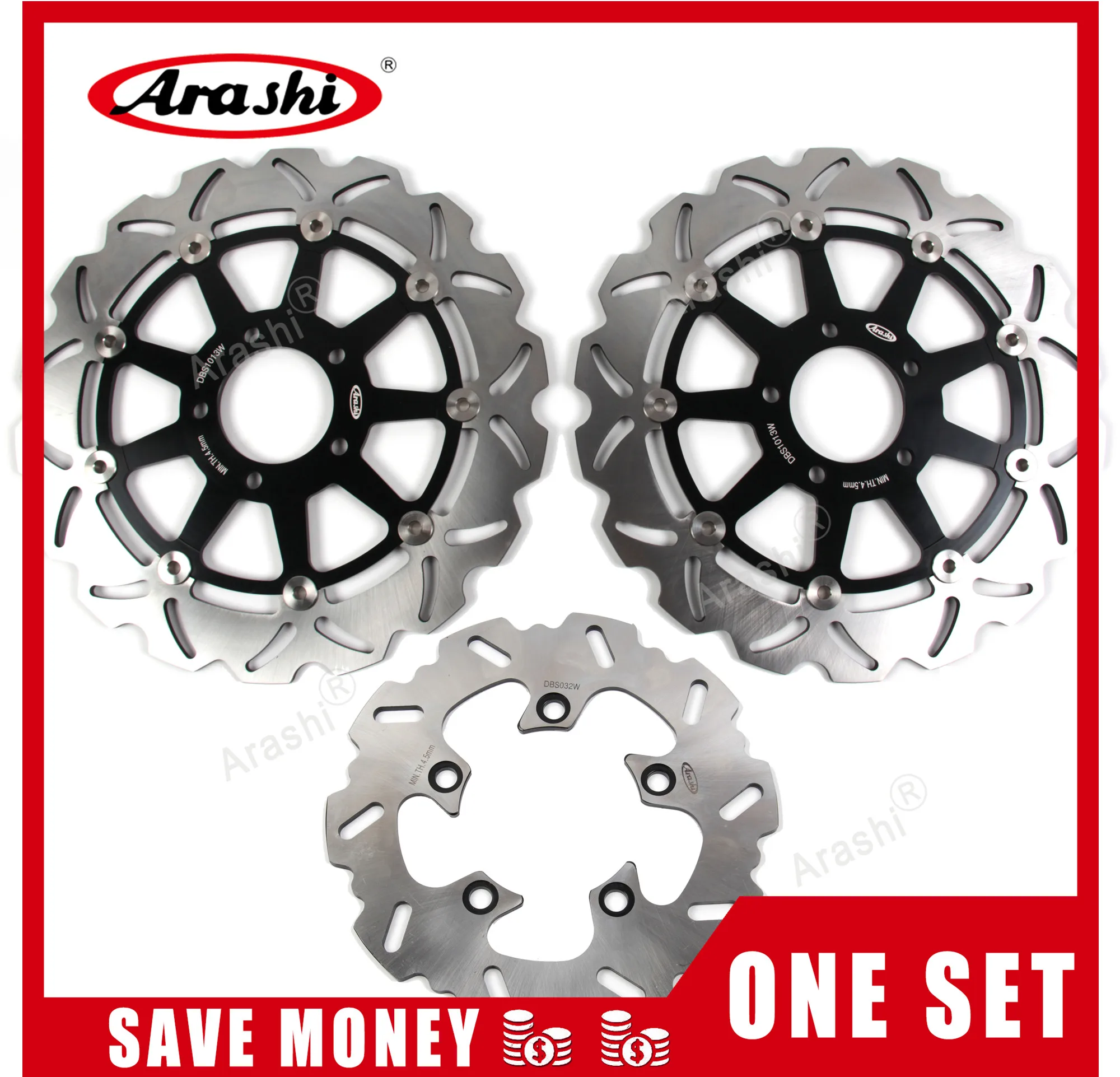 Роторы тормозных дисков для SUZUKI GSXR750 GSX750R GSX-R 97 98 750 1996 2003 1999 Arashi 1 комплект 2000 2001