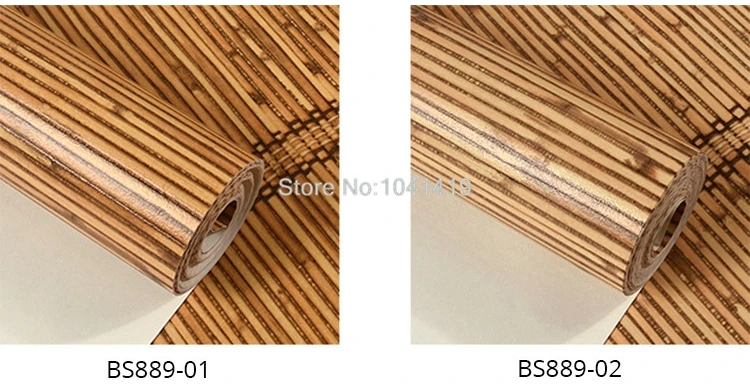 Papel де Parede китайский стиль тисненые бамбуковые Ротанговые коврики ПВХ обои рулон гостиной Ретро фон настенные покрытия