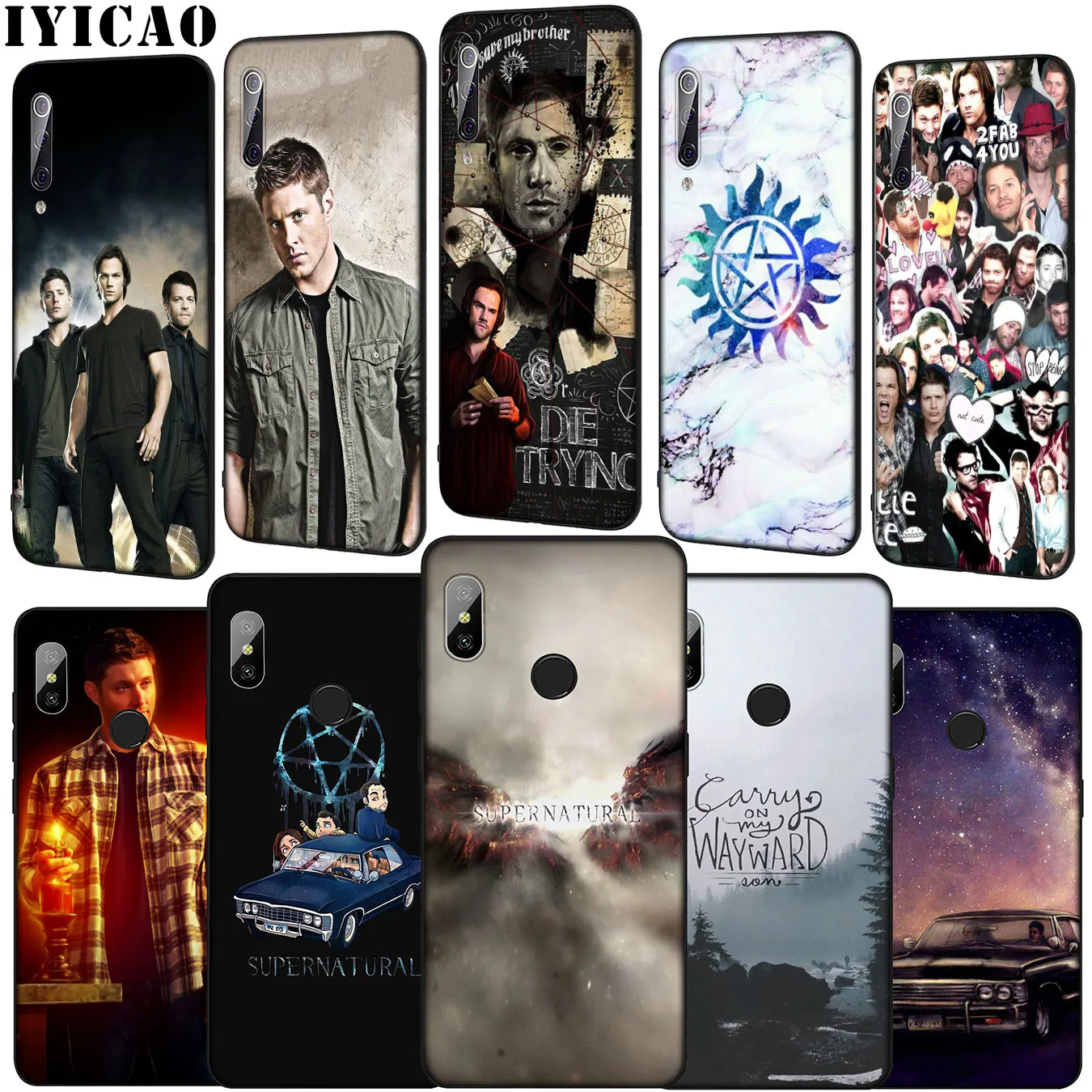 Supernatural Jared Padalecki Soft Phone Case for Xiaomi Mi 10 9 9T A3 Pro CC9 CC9E 8 SE A2 Lite A1 6 pocophone f1 Mi10 |