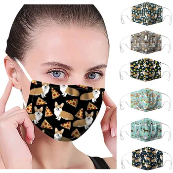 

1PC Fashion women men maska cotton breathable maske Washed Reusable Maska mondkapje dropshipping fast shipping In Stock#K35
