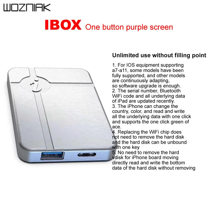 Id Box Ibox No Disassembly Required Hdd Reading Writing Change Serial Number For Iphone A7 A8 A9 A10 A11 Ipad Programming Hand Tool Sets Aliexpress
