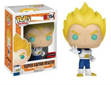 Funko pop Dragon Ball Z Dead Yamcha PORUNGA Супер Саян Гоку Golden Frieza большое Вегета Виниловая фигурка Коллекционная модель игрушка - Цвет: 154