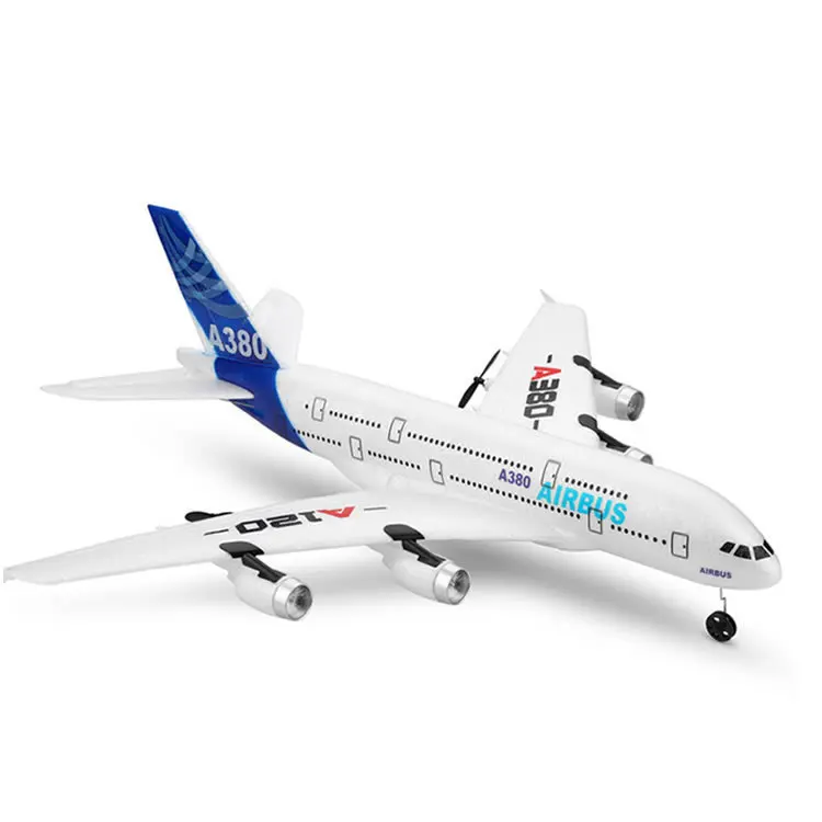 

Weili XK A120-Airbus A380 Three-Channel xiang zhen ji Push-Back Dual Power Gliding Airplane Model Toy