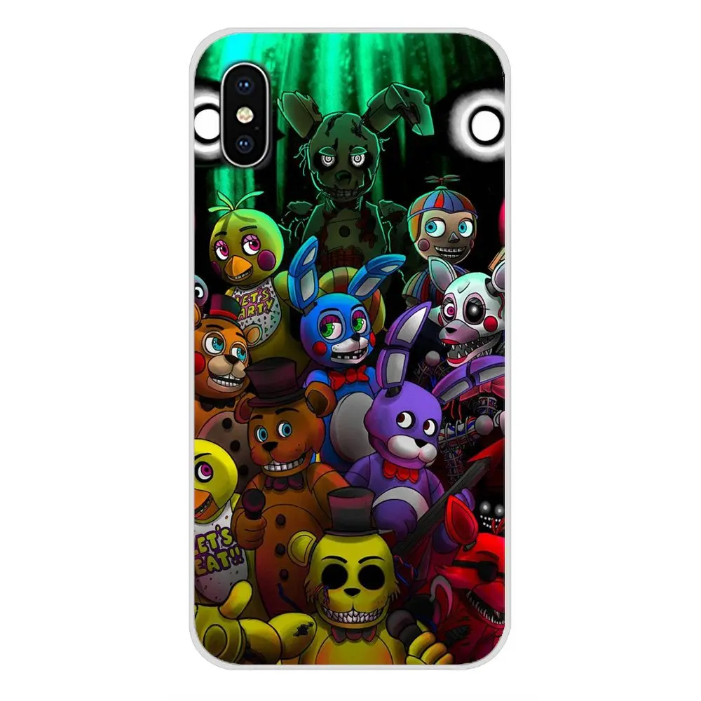 Аксессуары чехол для SFM Fnaf Animatronics Anime LG G3 G4 Mini G5 G6 G7 Q6 Q7 Q8 Q9 V10 V20 V30 X Power 2 3 K10 K4 K8