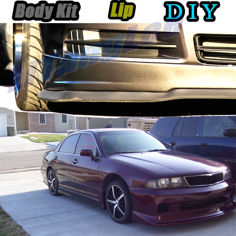 Car Bumper Lip Front Spoiler Skirt Deflector For Mitsubishi Diamante