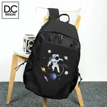 

DC.meilun Men Male Black Backpack College Student School Backpack Bags for Teenagers Mochila Casual Rucksack Travel Daypack