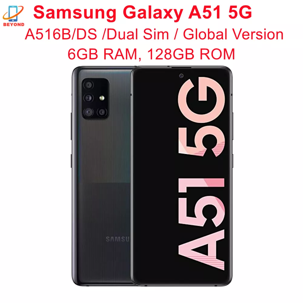 Samsung Galaxy A51 5g A516b/ds Dual Sim Global Version 6.5" 6gb Ram 128gb  Octa Core 4 Camera Nfc Exynos Mobile Phone Cellphone - Mobile Phones -  AliExpress