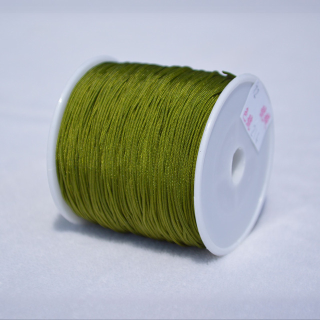 No 72 jade thread red rope hand-knitted rope Chinese knot wire tassel/bracelet braided thread/diy material thread