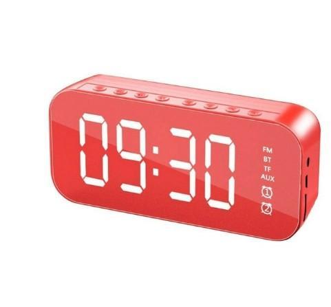 Direct Sales Speaker Wireless Bluetooth Speaker With FM Mini Card Mirror Alarm Clock Audio Stall Collection Voice Prompt