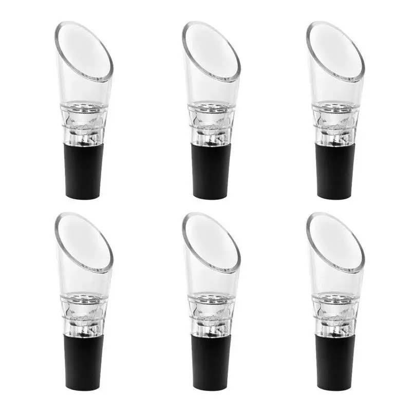 

ABSS-6 Pack Wine Aerator Pourer, Premium Aerating Decanter Spout