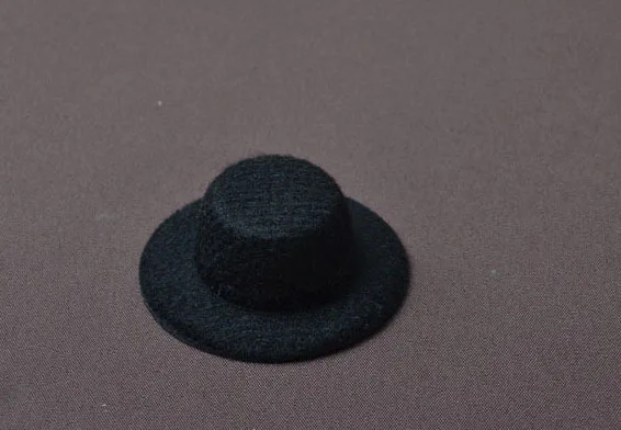 Mini 4cm Hen Party Plain Top Hat Base Cute Hats for DIY Hair Base Pet Cap For Stage Performance Prop Decor