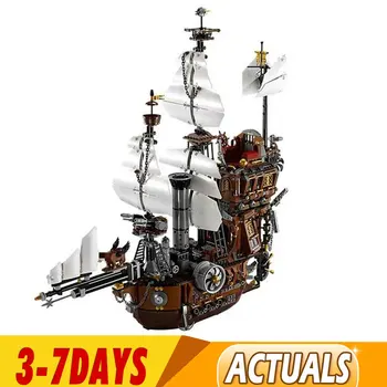 

IN STOCK MetalBeard's Sea Cow Model Pirate Ship Bricks 16002 Building Blocks Compatible with 83002 70810 Toys for Kids Gifts