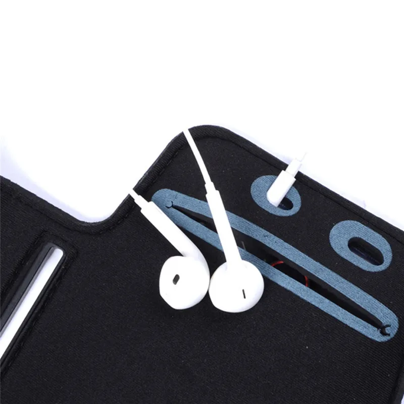 5.5 inch Adjustable Ultra Thin Sports Running Jogging Gym Arm Holder Mobile Phone Bag Pouch Sleeve For Cell Phones Universal